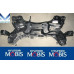 mobis fr crossmember arm lwr hyundai elantra 2010-15